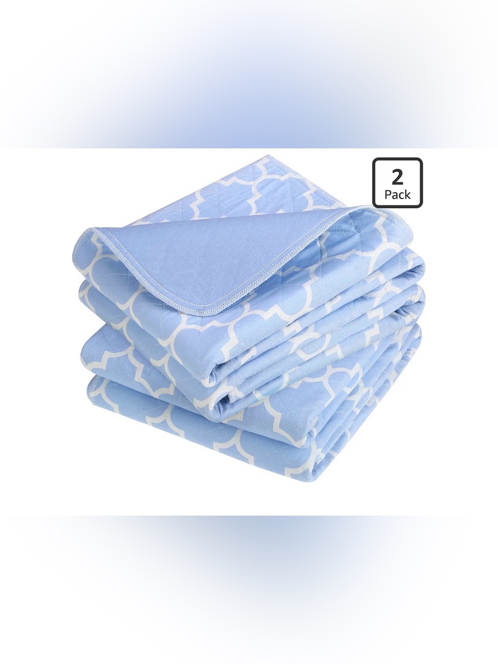 OUTCREATOR® Washable Bed Pads (2 Pack) NEW